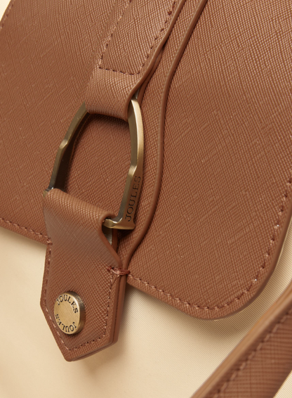 Edie Cream Shopper Bag