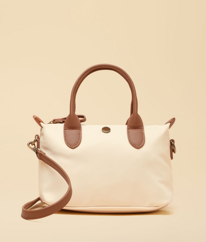 Edie Cream Crossbody Handbag
