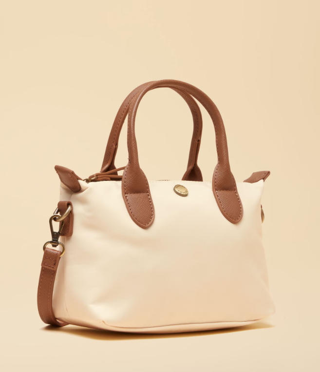 Edie Cream Crossbody Handbag