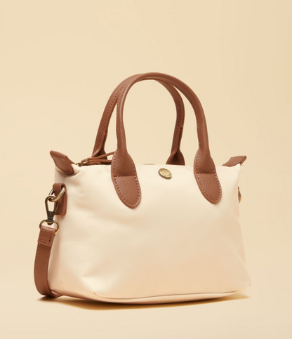 Edie Cream Crossbody Handbag