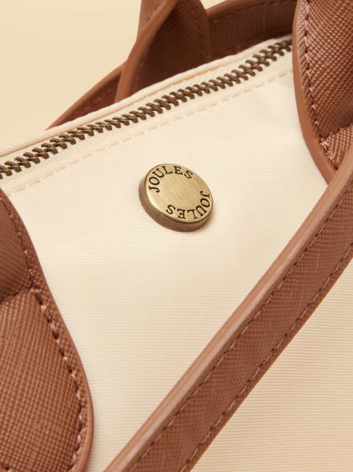 Edie Cream Crossbody Handbag