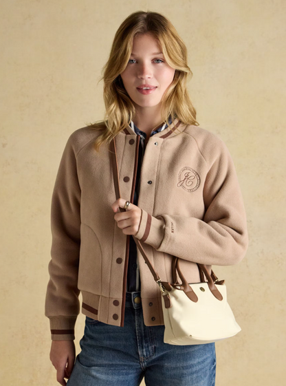 Edie Cream Crossbody Handbag