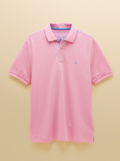 Joules Woody Polo Shirt Light Pink