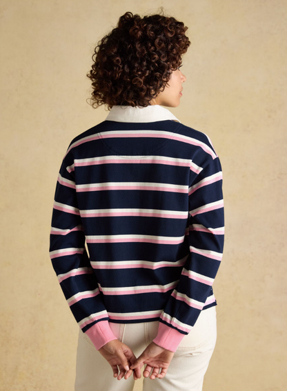 Joules Lara Rugby Shirt Navy