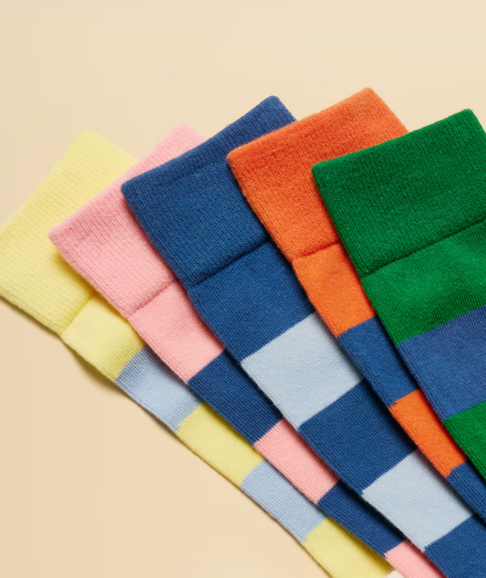 Kingsbury Multi 5 Pack Socks