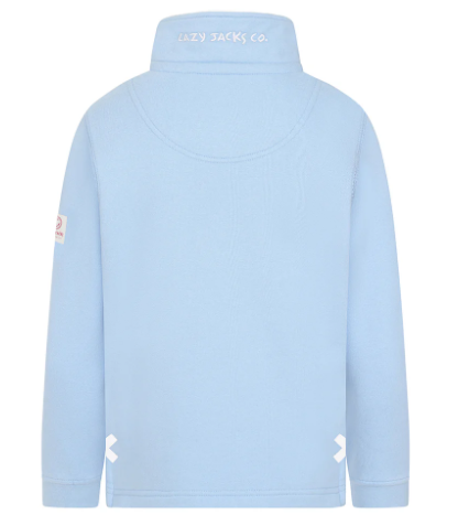 Lazy Jacks 1/4 Zip Sweatshirt Sky