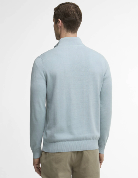Barbour Lingwood Compact Half-Zip Jumper Slate