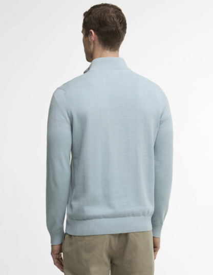 Barbour Lingwood Compact Half-Zip Jumper Slate