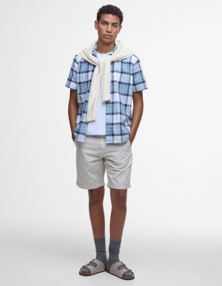 Barbour Gordon Short-Sleeved Tailored Shirt Northshore Tartan
