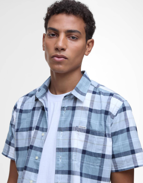 Barbour Gordon Short-Sleeved Tailored Shirt Northshore Tartan
