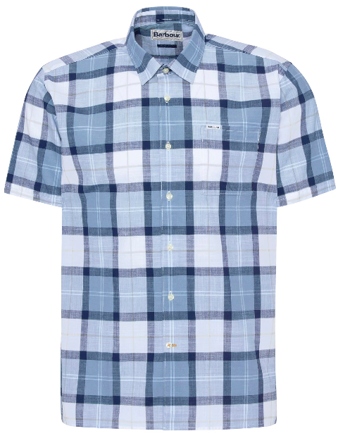 Barbour Gordon Short-Sleeved Tailored Shirt Northshore Tartan
