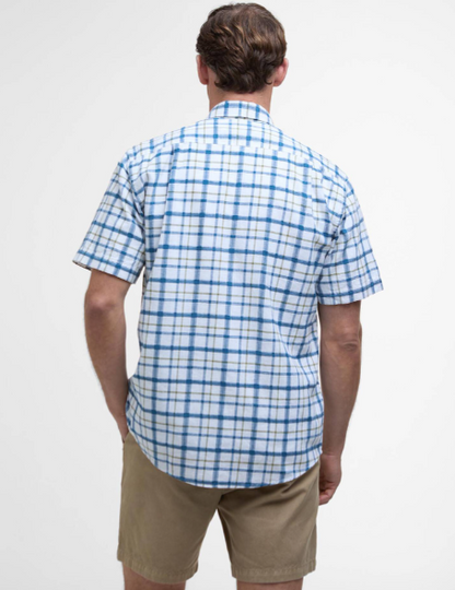 Barbour Glover Regular Fit Short-Sleeved Shirt Classic Navy