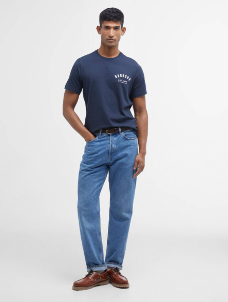 Barbour Preppy T-shirt Navy