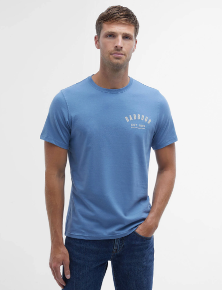 Barbour Preppy T-shirt Force Blue