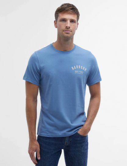 Barbour Preppy T-shirt Force Blue