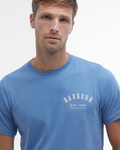 Barbour Preppy T-shirt Force Blue