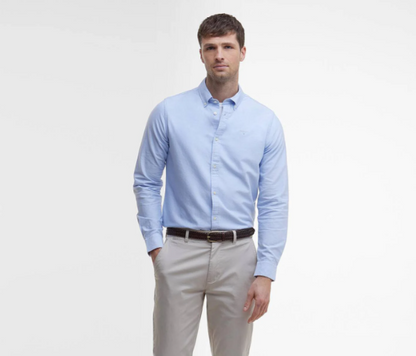 Barbour Oxtown Tailored Fit Shirt Sky Blue