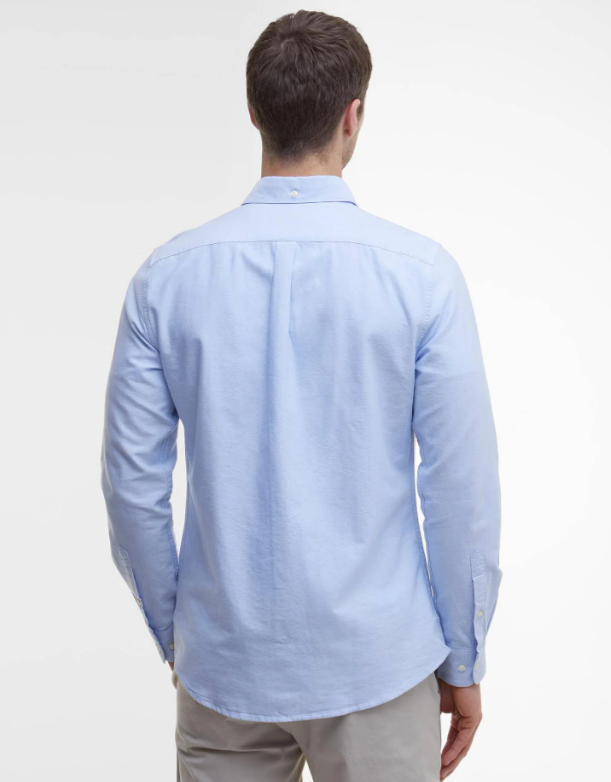 Barbour Oxtown Tailored Fit Shirt Sky Blue