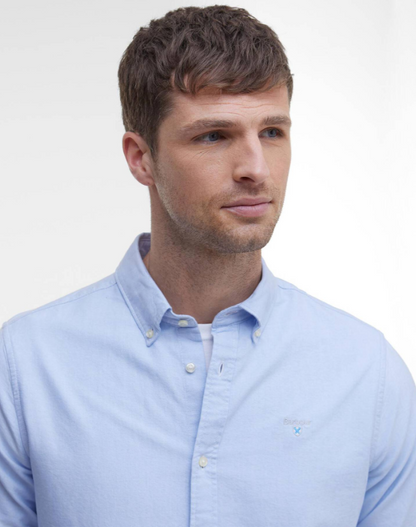 Barbour Oxtown Tailored Fit Shirt Sky Blue