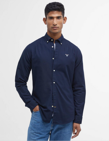 Barbour Oxtown Tailored Fit Shirt Navy