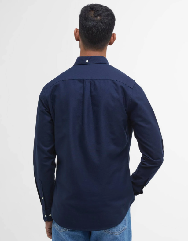 Barbour Oxtown Tailored Fit Shirt Navy