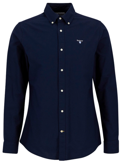 Barbour Oxtown Tailored Fit Shirt Navy