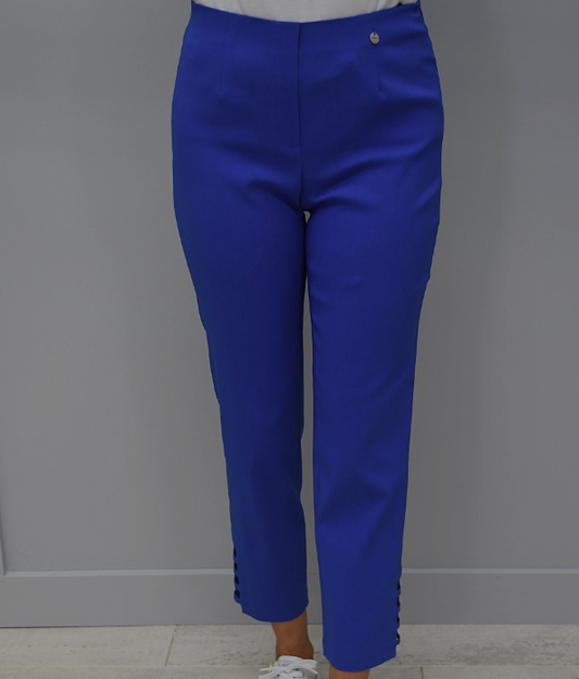 Lena 09 Ankle Grazer Trousers Ultra Marine