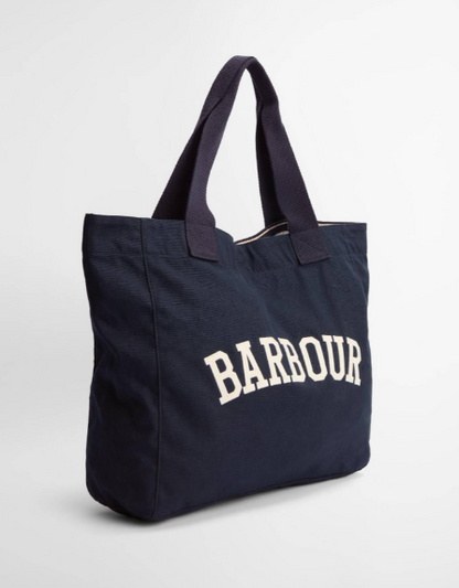 Barbour Logo Beach Bag