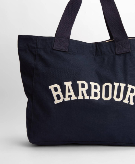 Barbour Logo Beach Bag