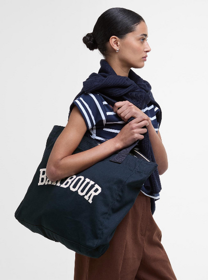Barbour Logo Beach Bag