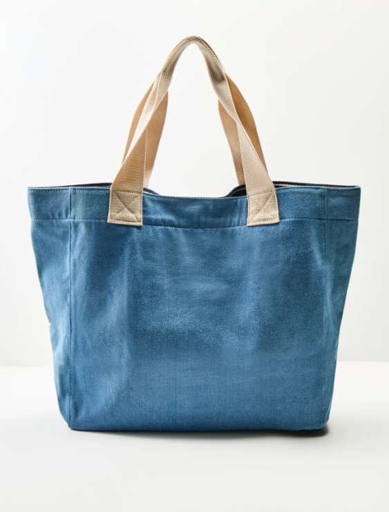 Emily Denim Tote Bag