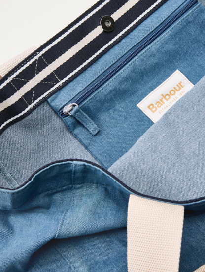 Emily Denim Tote Bag