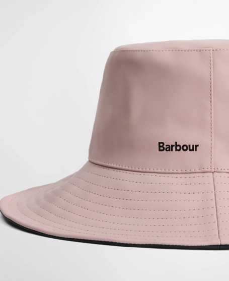 Barbour Thorpe Showerproof Bucket Hat Pink