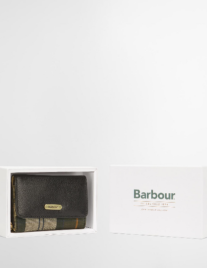 Barbour Rosa Leather French Purse Black