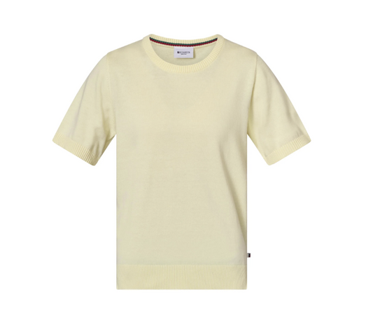 Aimee Yellow Pastel Knitted Top