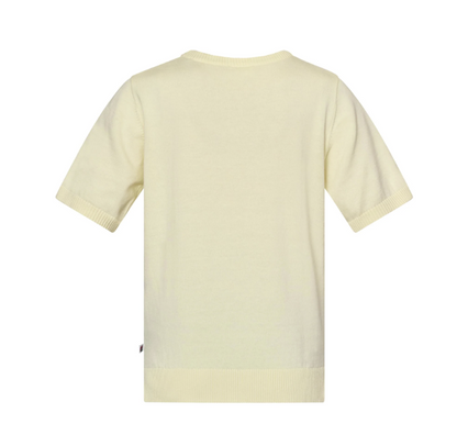 Aimee Yellow Pastel Knitted Top