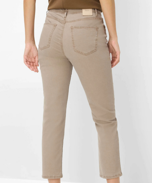 Brax Mary Jeans Mocha Brown Short Length
