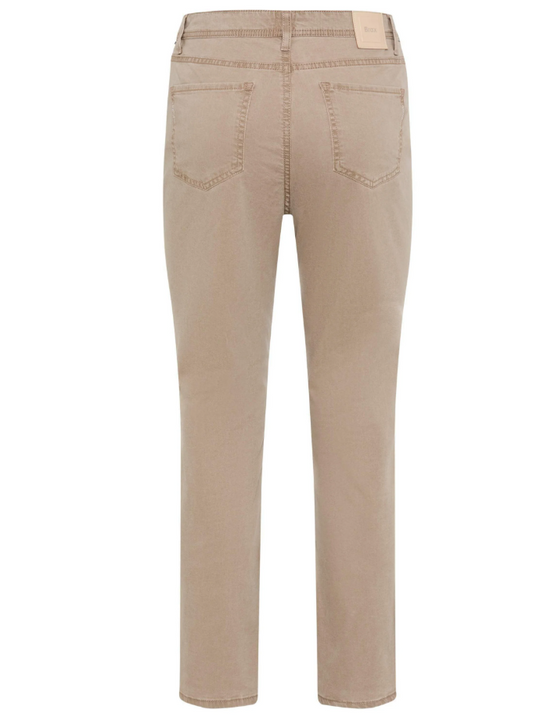 Brax Mary Jeans Mocha Brown Short Length