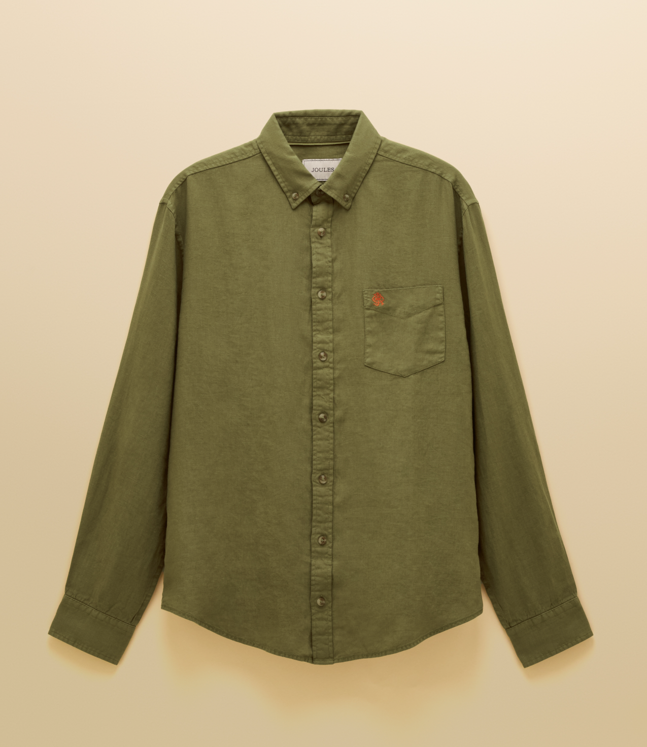 Khaki Green Classic Fit Shirt