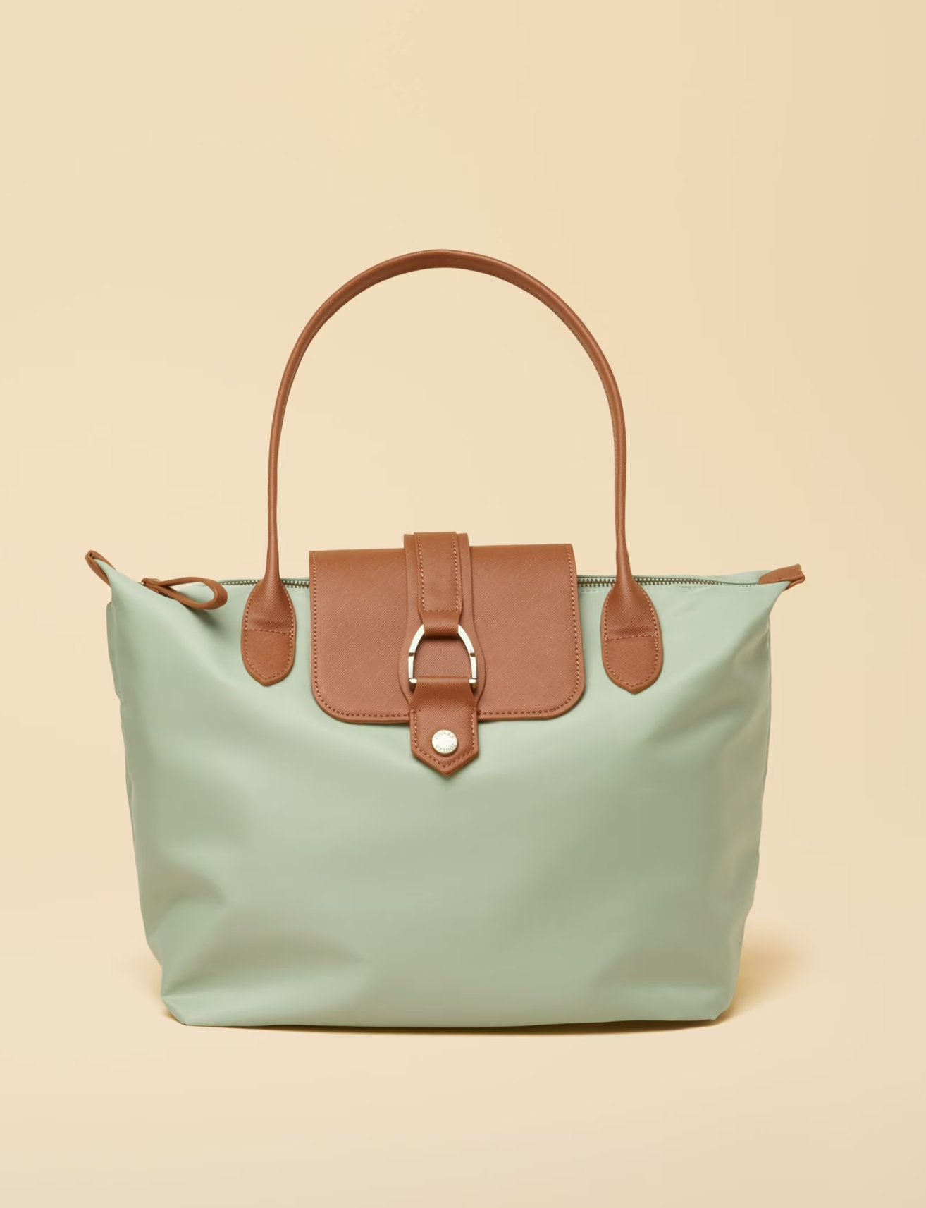 Edie Light Green Tote Shoulder Bag
