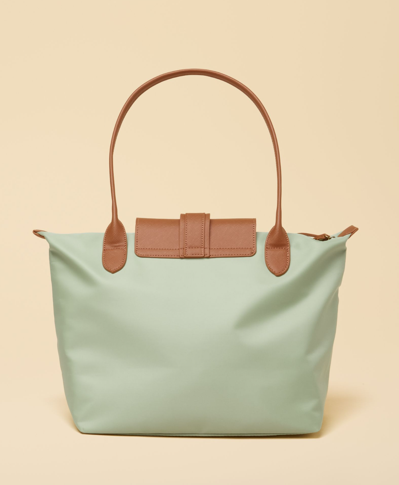 Edie Light Green Tote Shoulder Bag