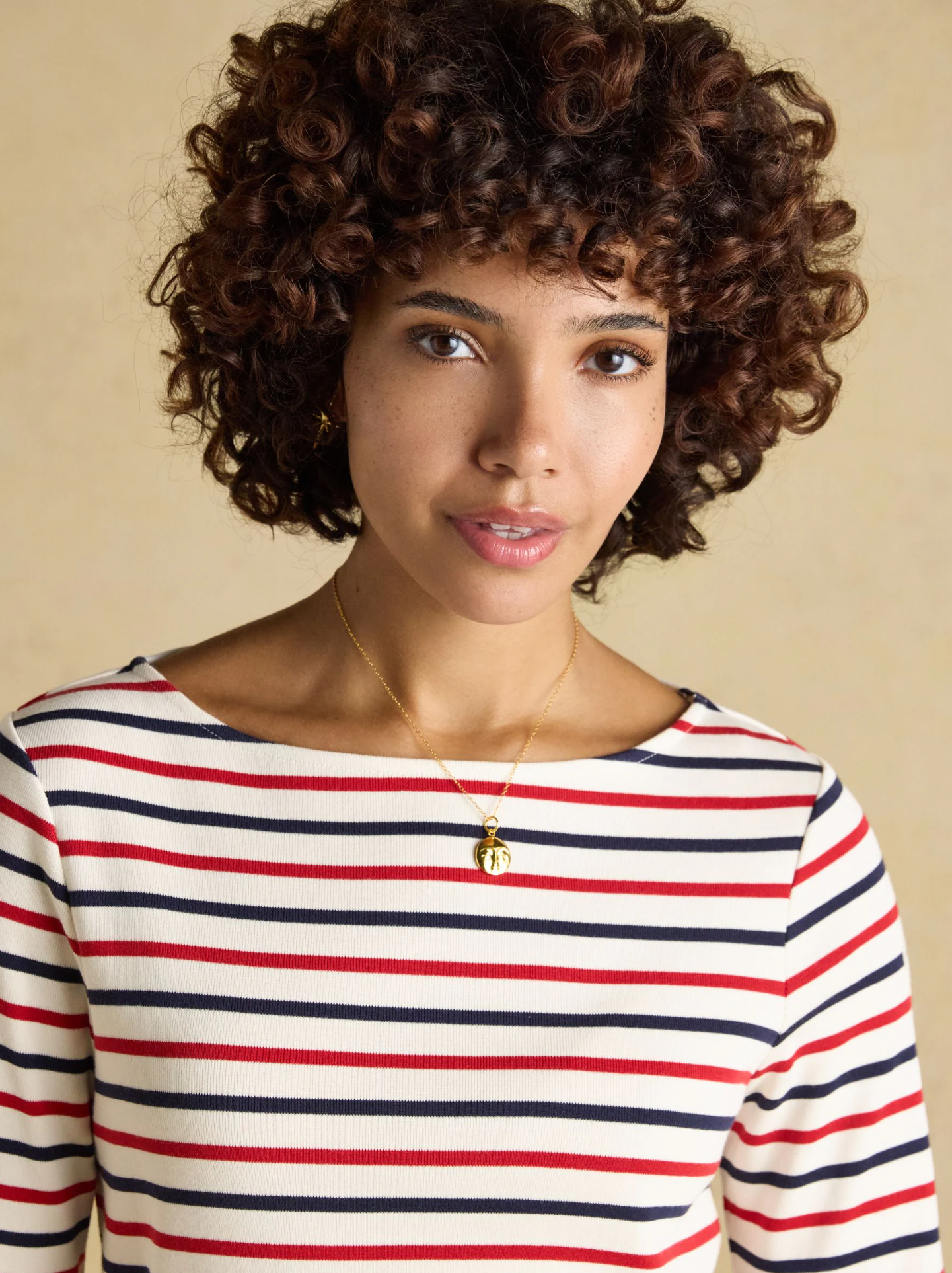 Harbour Navy / Red Stripe Breton Top