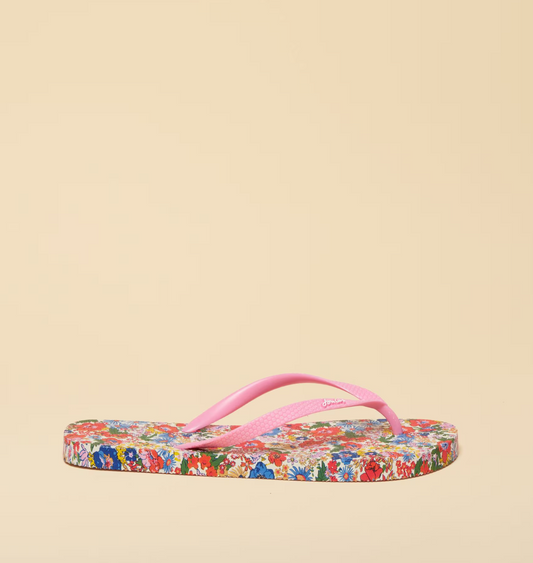 Sandy Ditsy Printed Flip Flops