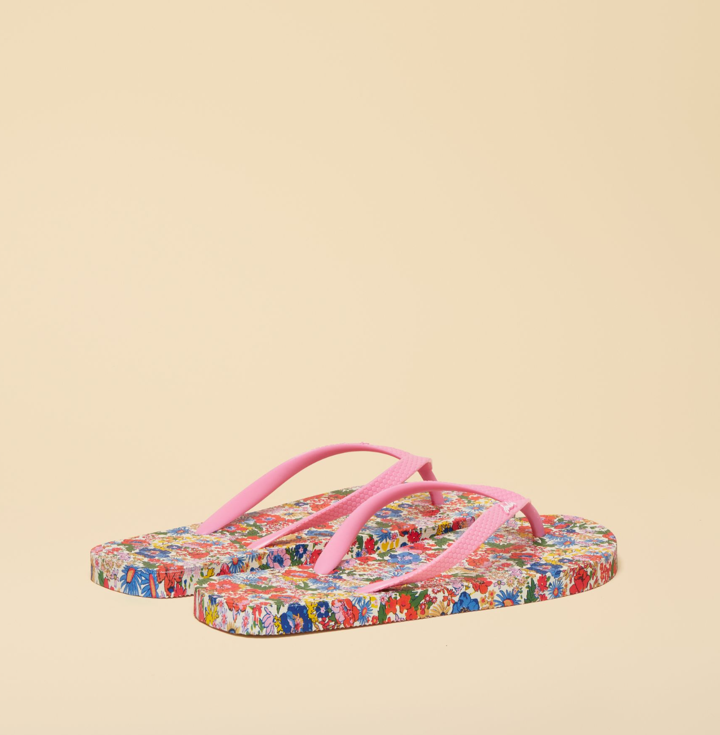 Joules Sandy Ditsy Printed Flip Flops
