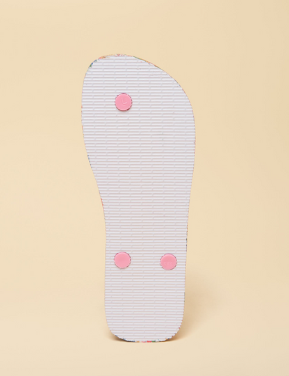 Joules Sandy Ditsy Printed Flip Flops