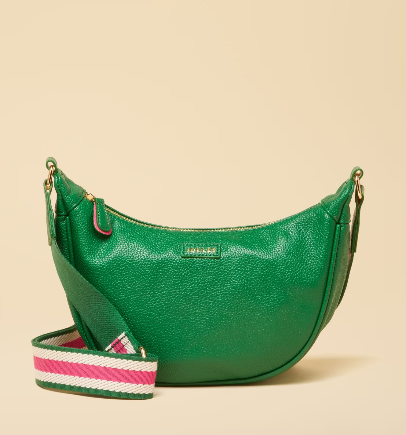 Jade Half Moon Cross Body Bag