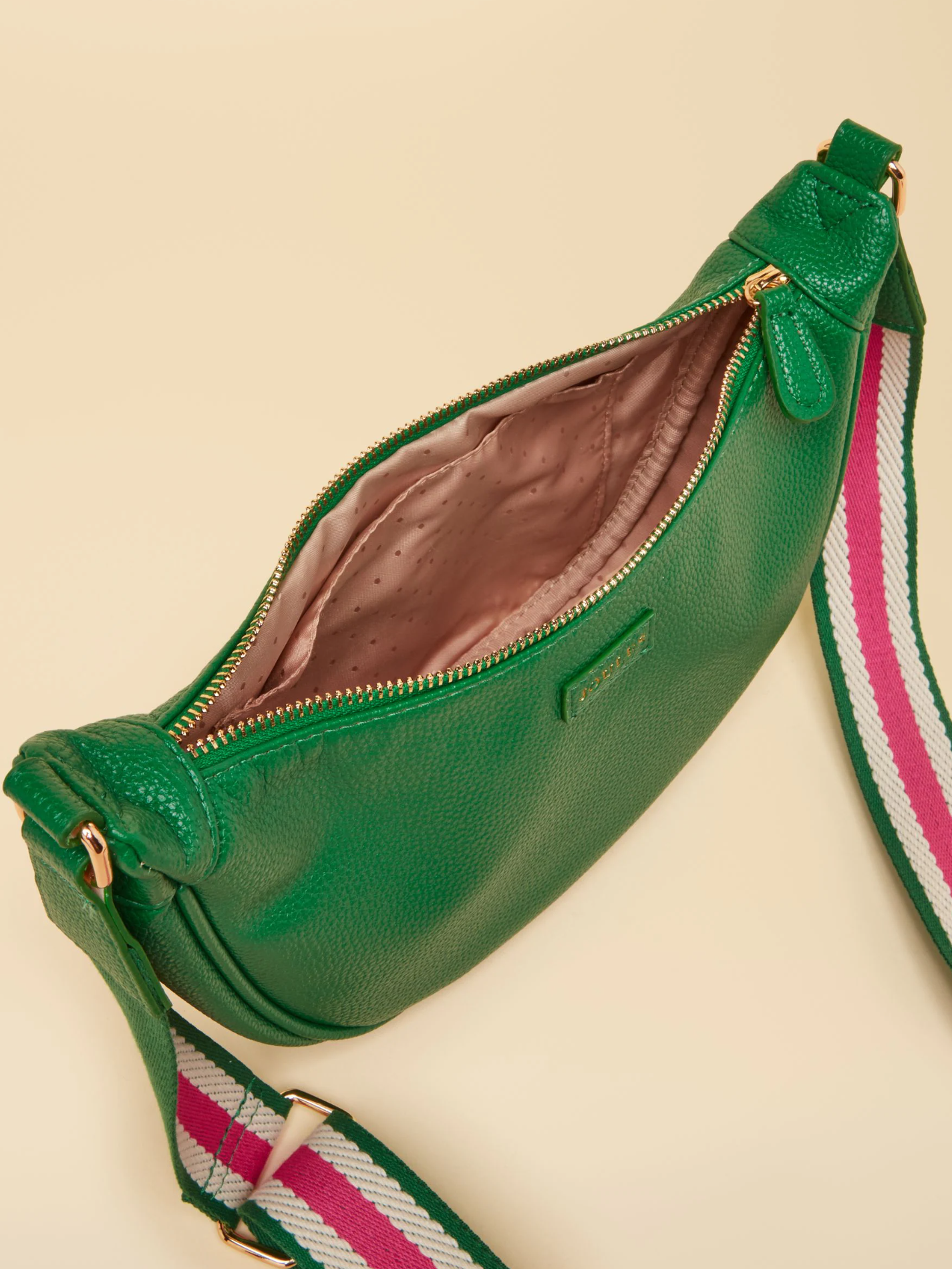 Jade Half Moon Cross Body Bag