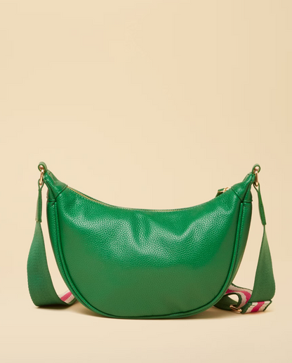 Jade Half Moon Cross Body Bag