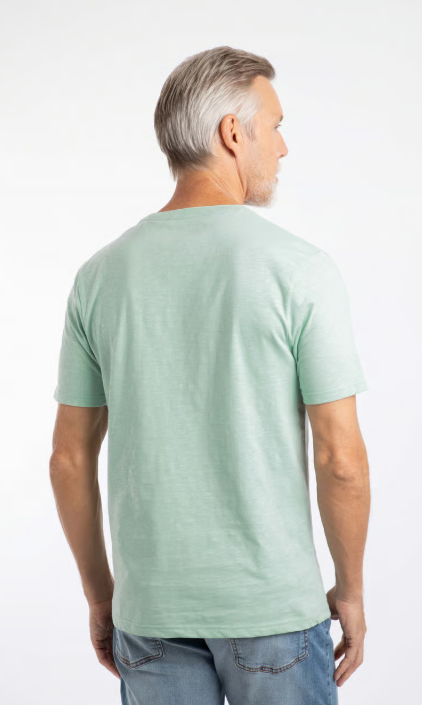 Fished Branded Mint Green T-shirt