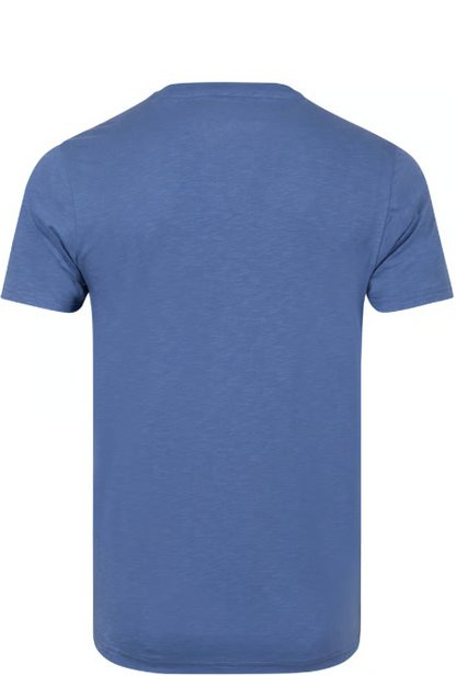 Weird Fish Fished Branded T-shirt Faded Blue